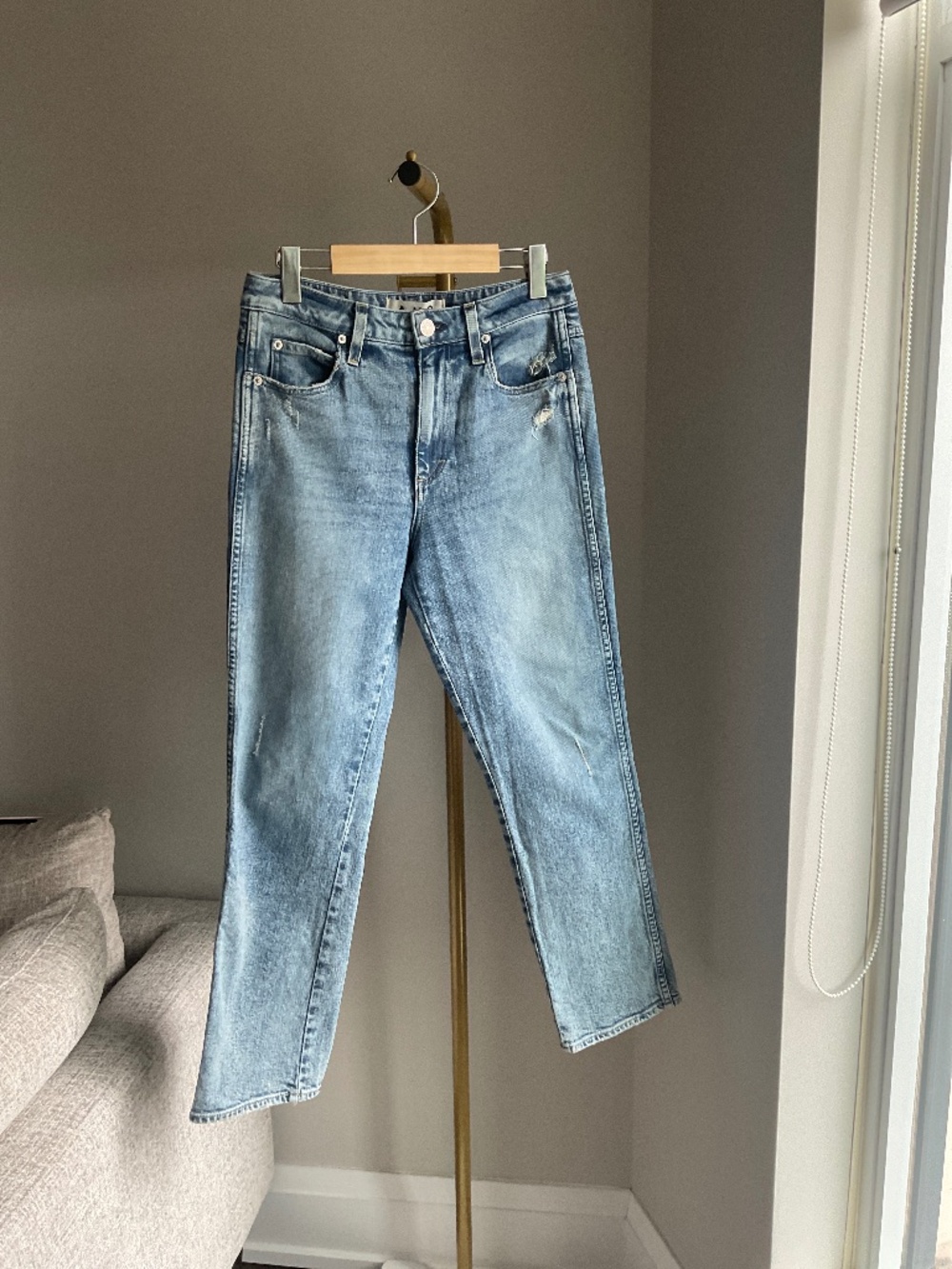 AMO Chloe Crop Jeans - Liberty